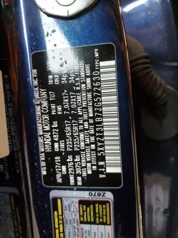 2018 HYUNDAI SANTA FE SPORT   