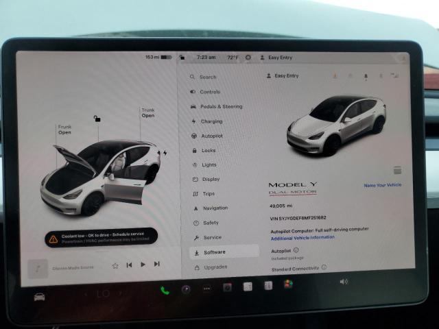 2021 TESLA MODEL Y 