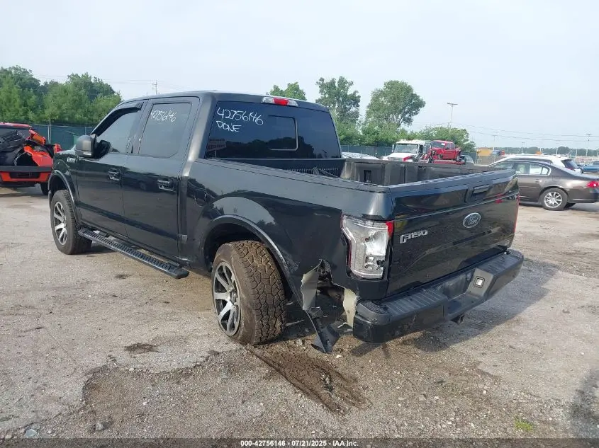2015 FORD F-150 XLT