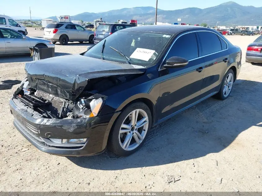2012 VOLKSWAGEN PASSAT 3.6L V6 SE