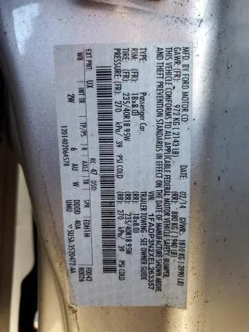 2014 FORD FOCUS TITANIUM  