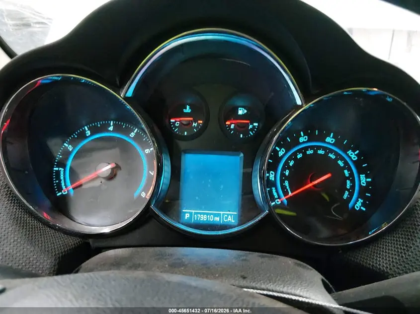 2012 CHEVROLET CRUZE 1LT