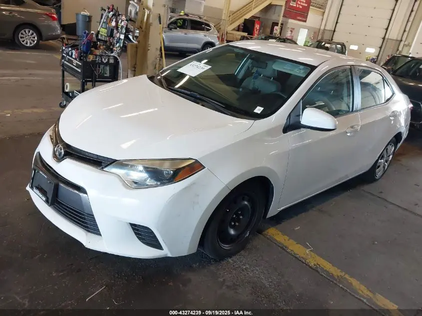 2016 TOYOTA COROLLA LE