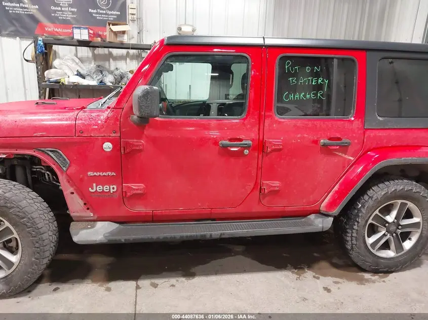 2019 JEEP WRANGLER UNLIMITED SAHARA 4X4