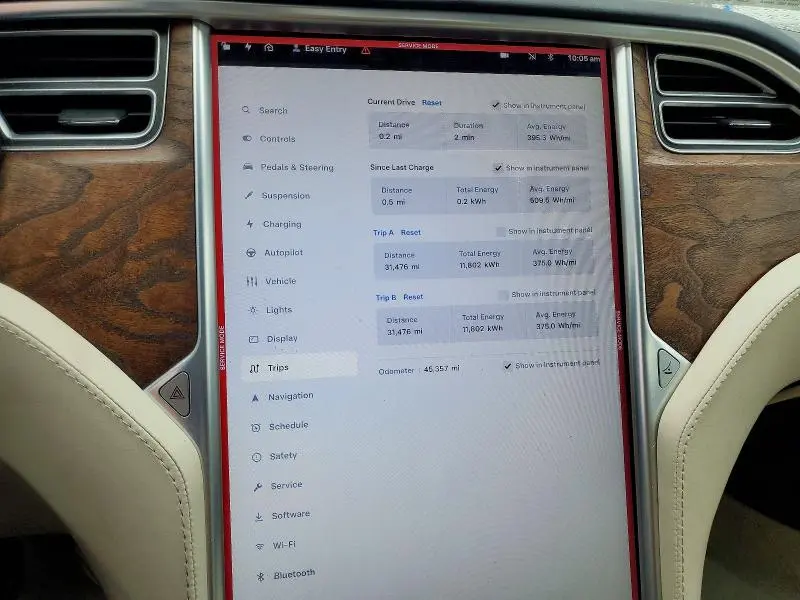 2017 TESLA MODEL S   