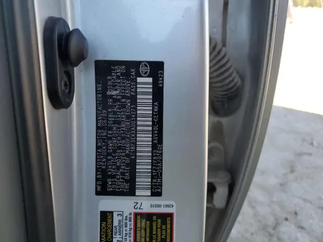 2010 TOYOTA CAMRY BASE