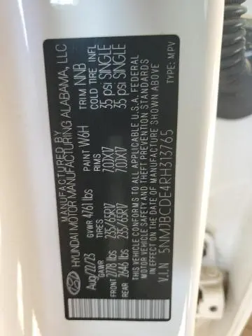 2024 HYUNDAI TUCSON SEL  