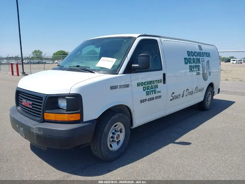 2016 GMC SAVANA 3500 WORK VAN