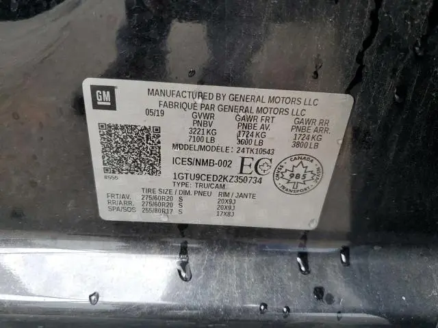 2019 GMC SIERRA K1500 ELEVATION  