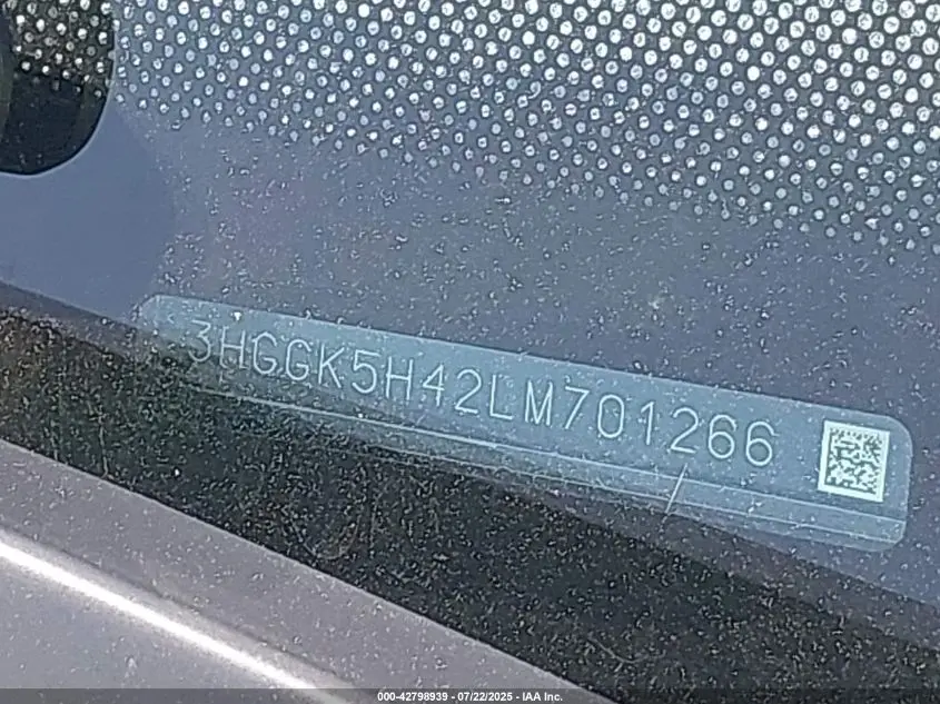 2020 HONDA FIT LX