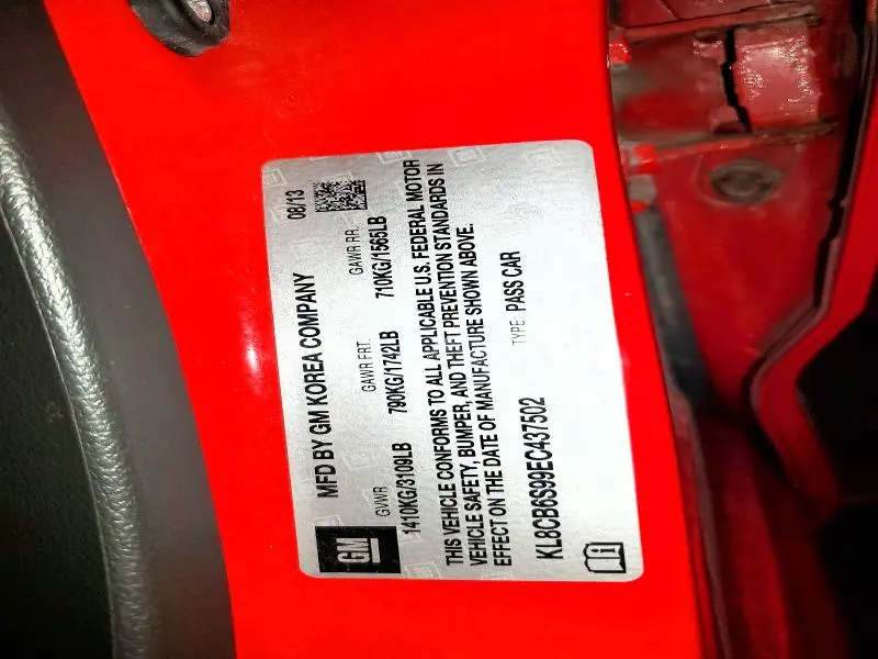 2014 CHEVROLET SPARK LS  