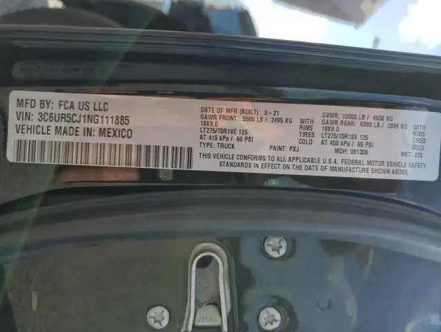 2022 RAM 2500 TRADESMAN  