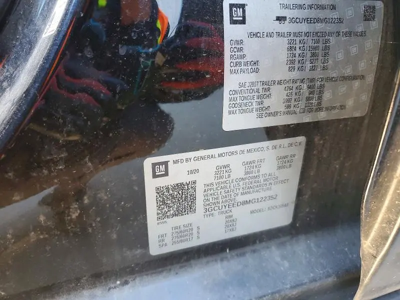 2021 CHEVROLET SILVERADO K1500 RST  