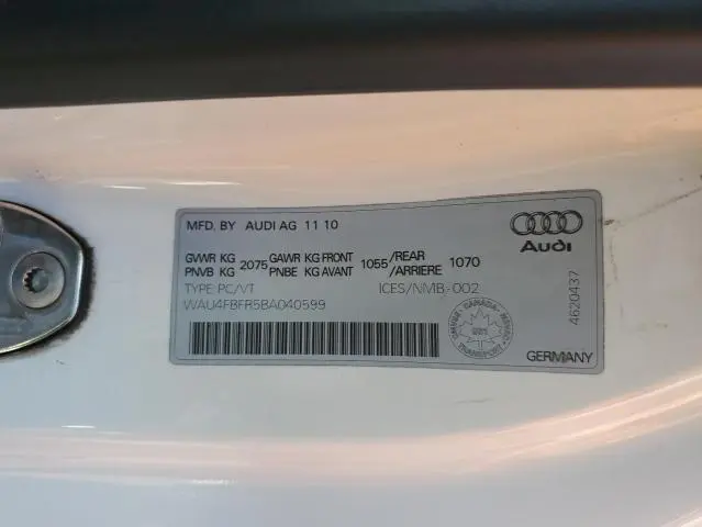 2011 AUDI A5 PRESTIGE  