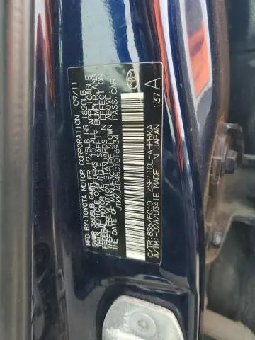 2012 TOYOTA SCION XD   