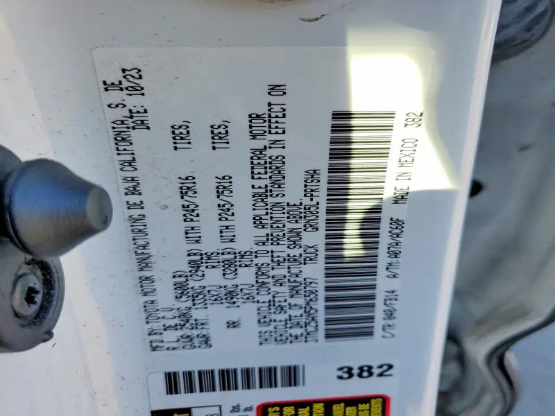 2023 TOYOTA TACOMA SR V6  