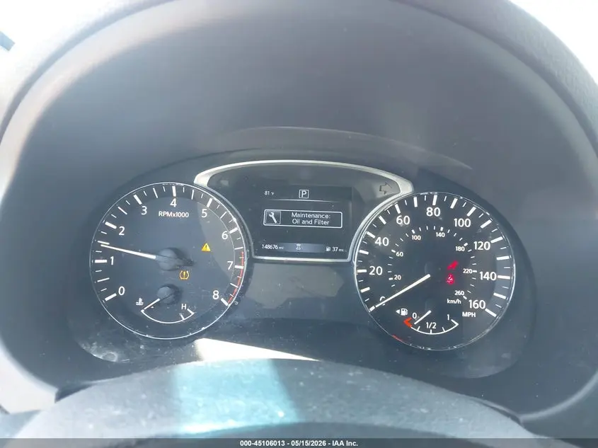 2018 NISSAN ALTIMA 2.5 SR