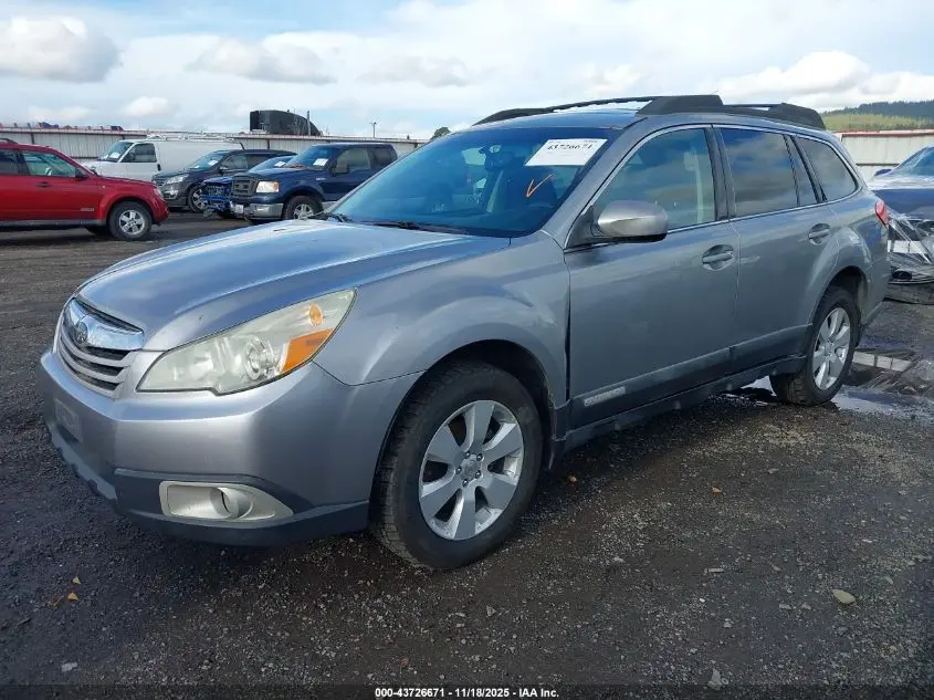 2011 SUBARU OUTBACK 2.5I PREMIUM