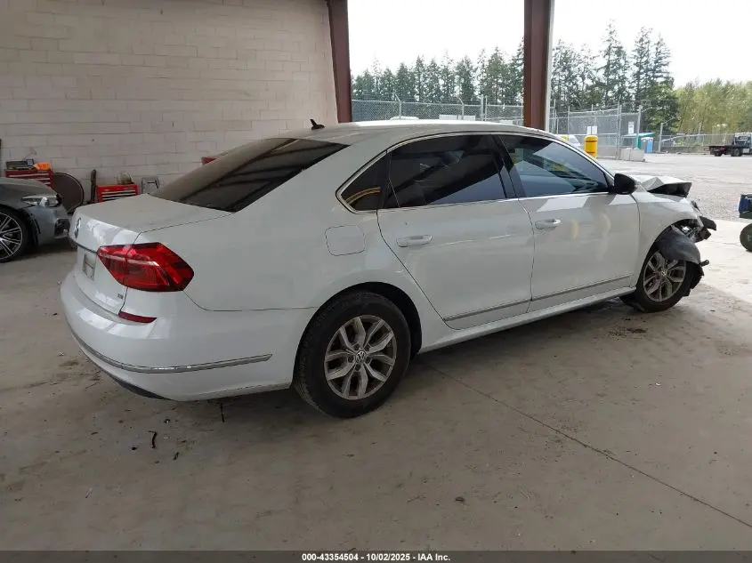 2017 VOLKSWAGEN PASSAT 1.8T S