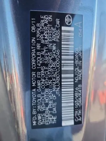 2012 TOYOTA SCION IQ   