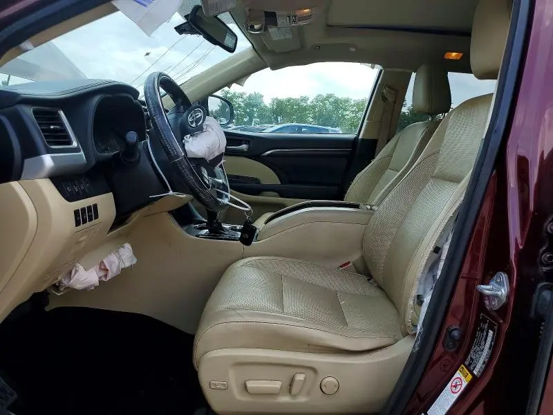 2015 TOYOTA HIGHLANDER LIMITED PLATINUM  
