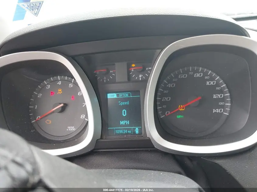 2016 CHEVROLET EQUINOX LT