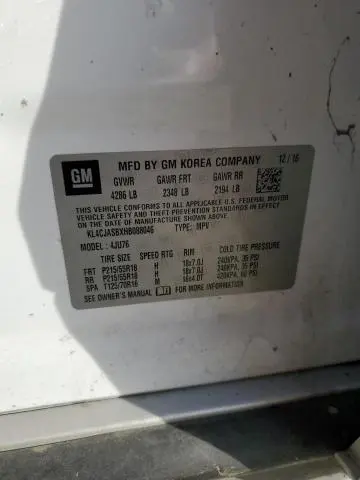 2017 BUICK ENCORE PREFERRED  