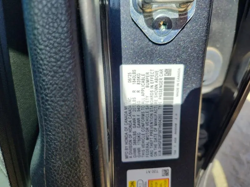 2026 HONDA CIVIC SPORT  