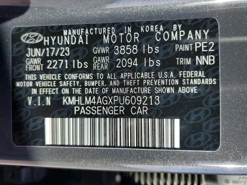 2023 HYUNDAI ELANTRA SEL  