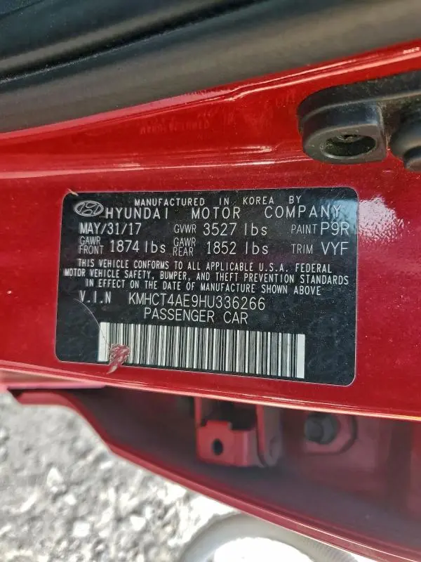 2017 HYUNDAI ACCENT SE  