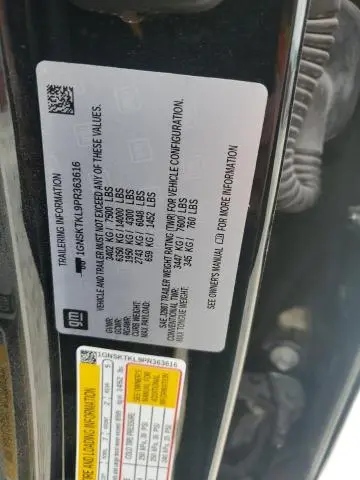2023 CHEVROLET TAHOE K1500 HIGH COUNTRY  