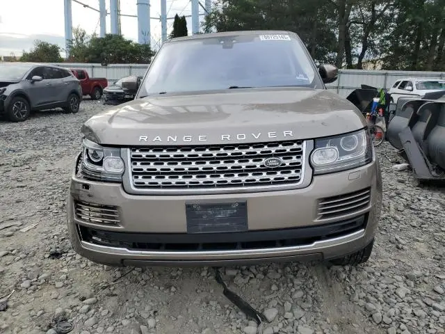 2017 LAND ROVER RANGE ROVER HSE  