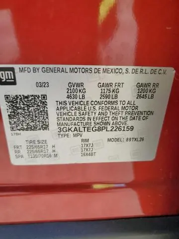 2023 GMC TERRAIN SLE  