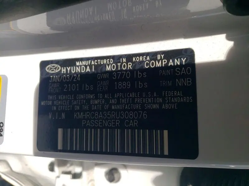 2024 HYUNDAI VENUE LIMITED  