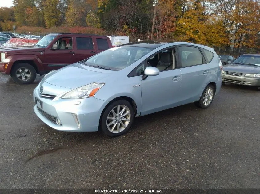 2012 TOYOTA PRIUS V TWO/THREE/FIVE