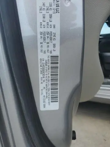 2016 DODGE GRAND CARAVAN SE  