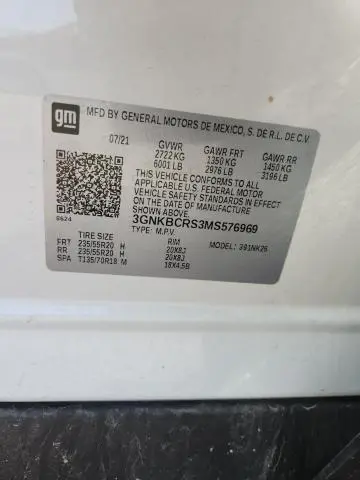 2021 CHEVROLET BLAZER 2LT  