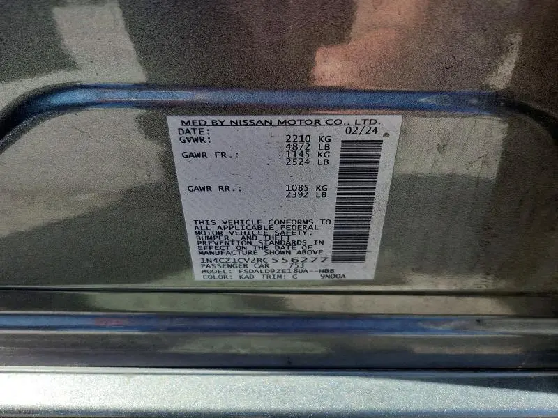2024 NISSAN LEAF SV PLUS  