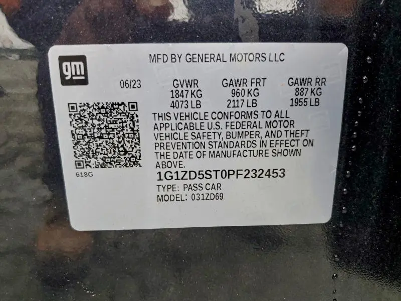 2023 CHEVROLET MALIBU LT  