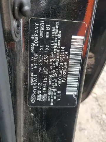 2013 HYUNDAI ACCENT GLS  