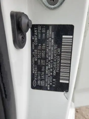 2013 HYUNDAI ACCENT GLS