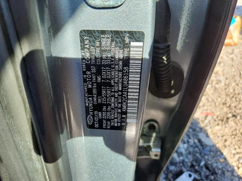 2020 HYUNDAI KONA SEL  