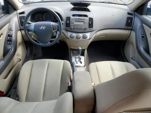2010 HYUNDAI ELANTRA BLUE  
