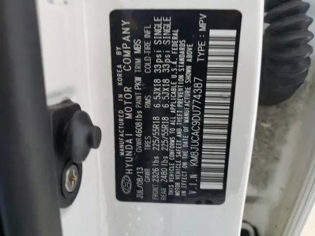 2013 HYUNDAI TUCSON GLS  