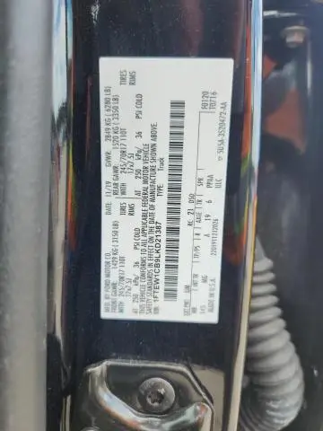 2020 FORD F150 SUPERCREW  