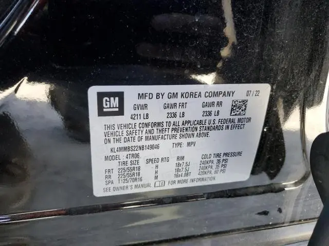 2022 BUICK ENCORE GX PREFERRED  