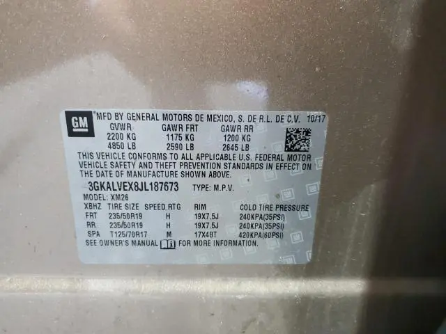 2018 GMC TERRAIN SLT  