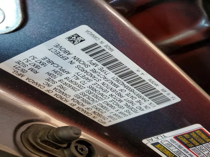 2021 HONDA CR-V EXL  