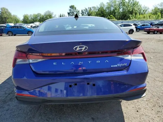 2022 HYUNDAI ELANTRA BLUE  