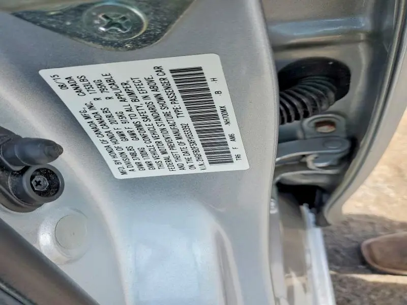 2015 HONDA CIVIC LX  